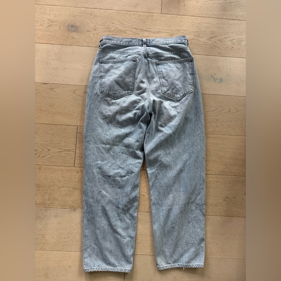 AGOLDE Criss Cross Upsized Jeans in Suburbia Size 31 - Picture 4 of 6